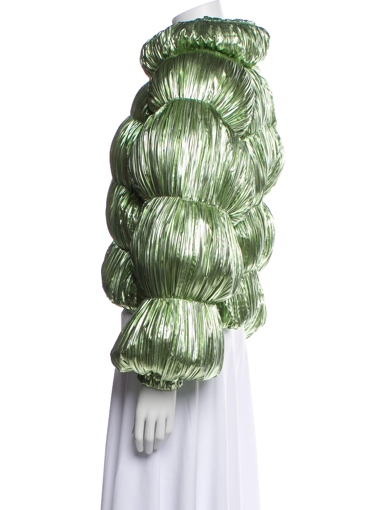 Cult Gaia Printed Faux Fur Jacket