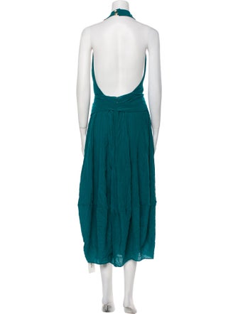 Cult Gaia Silk Long Dress