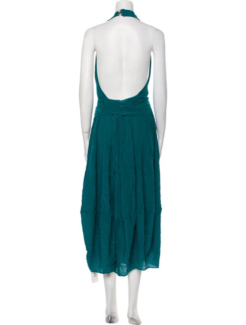 Cult Gaia Silk Long Dress
