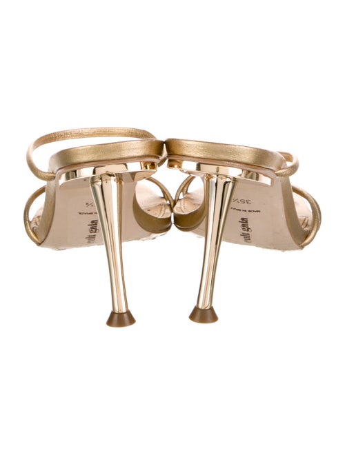 Cult Gaia Leather Slides