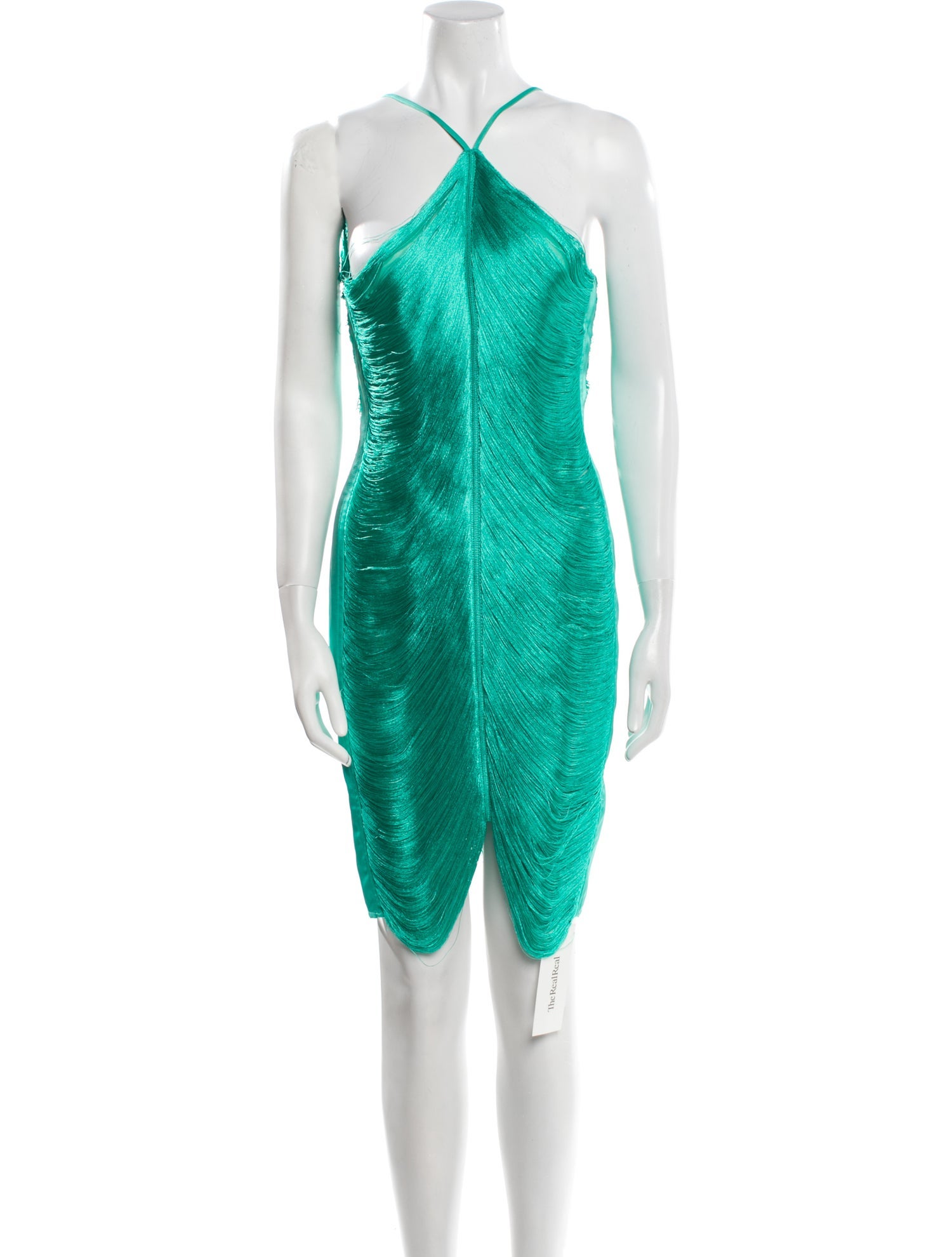 Cult Gaia Halterneck Mini Dress