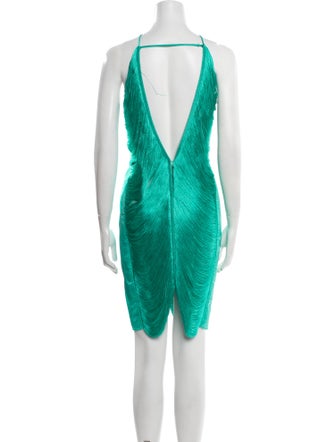 Cult Gaia Halterneck Mini Dress