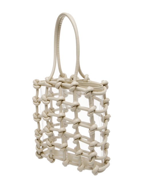 Cult Gaia PVC Top Handle Bag
