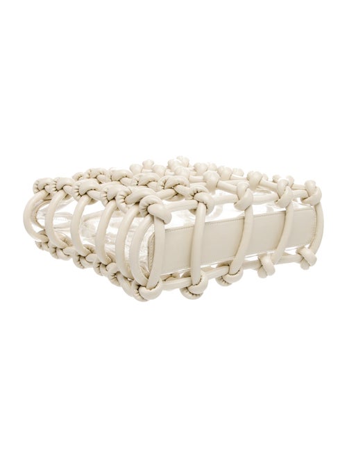 Cult Gaia PVC Top Handle Bag