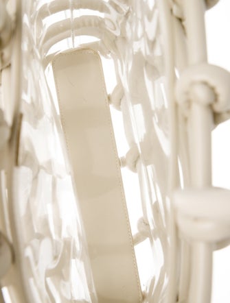 Cult Gaia PVC Top Handle Bag