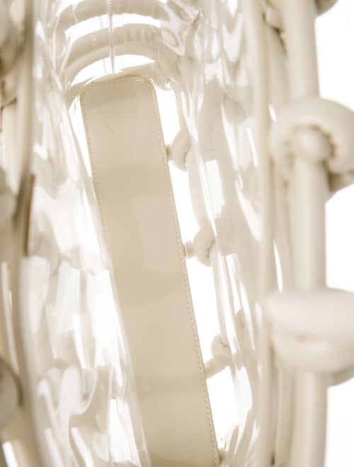 Cult Gaia PVC Top Handle Bag