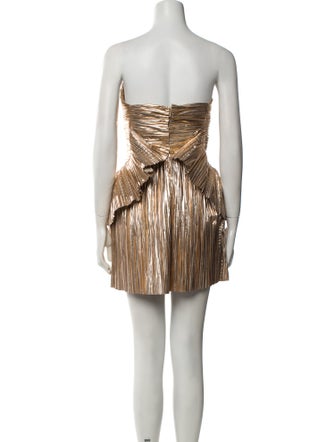 Cult Gaia Printed Mini Dress