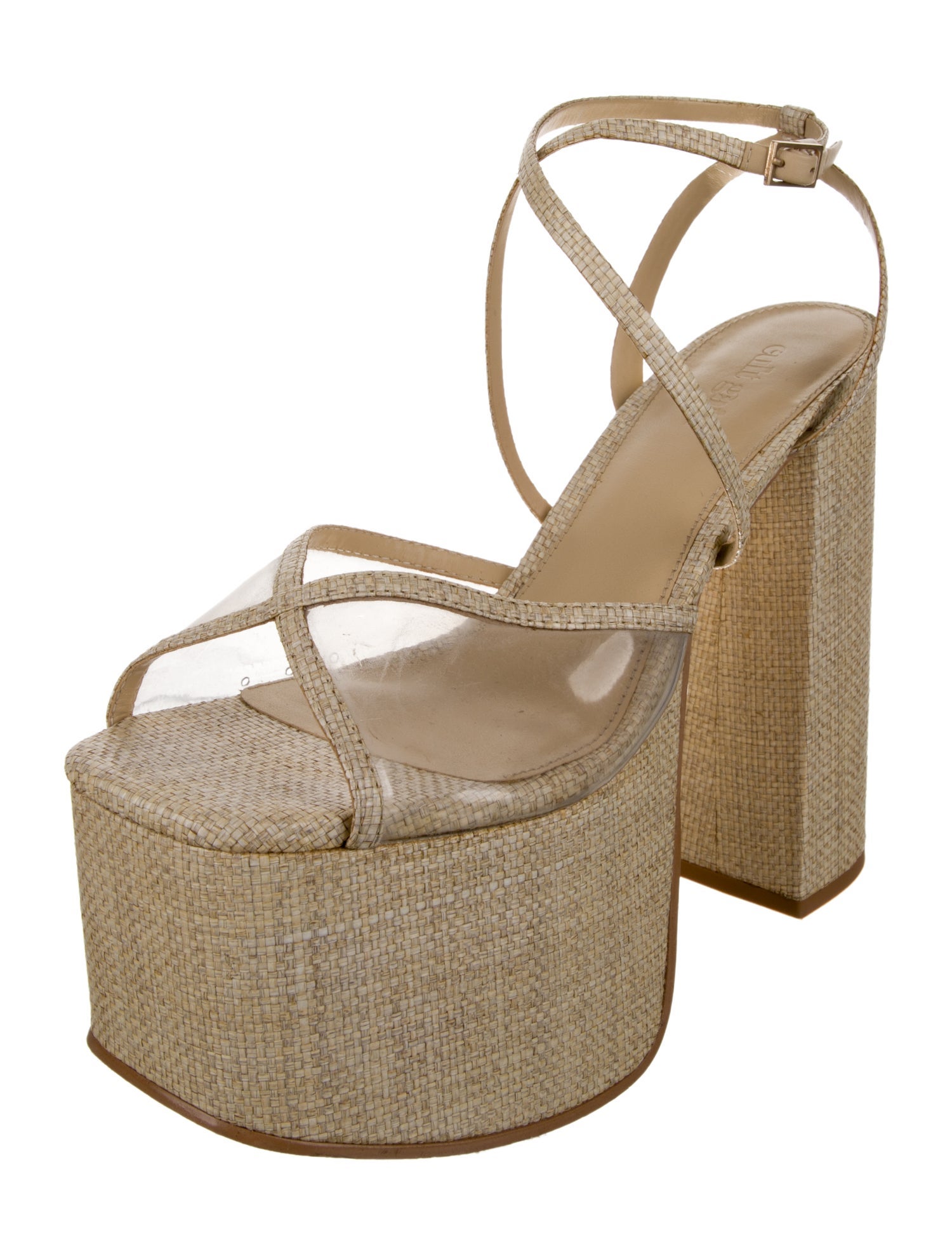 Cult Gaia Raffia Sandals
