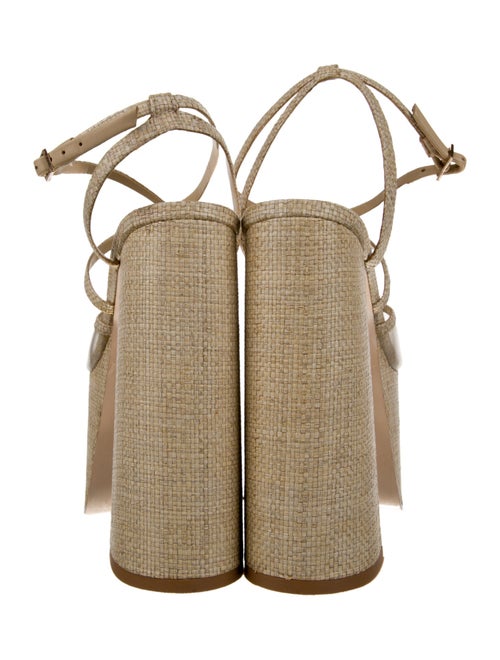 Cult Gaia Raffia Sandals