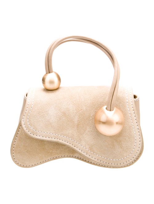 Cult Gaia Suede Top Handle Bag
