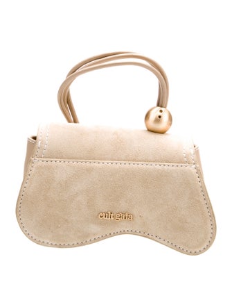 Cult Gaia Suede Top Handle Bag