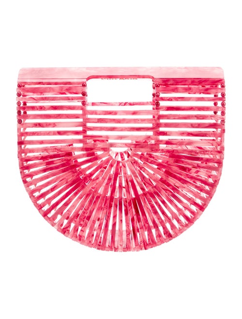 Cult Gaia Acrylic Top Handle Bag