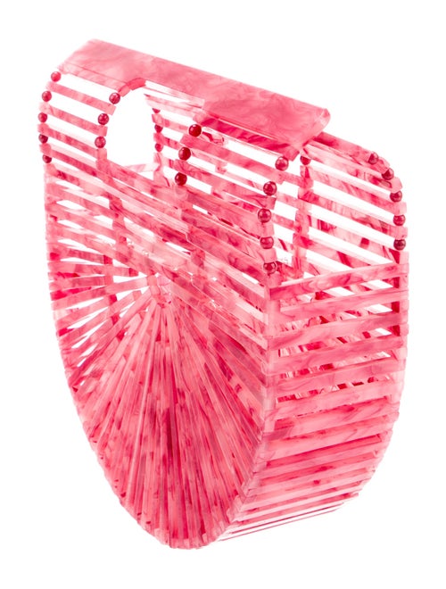 Cult Gaia Acrylic Top Handle Bag