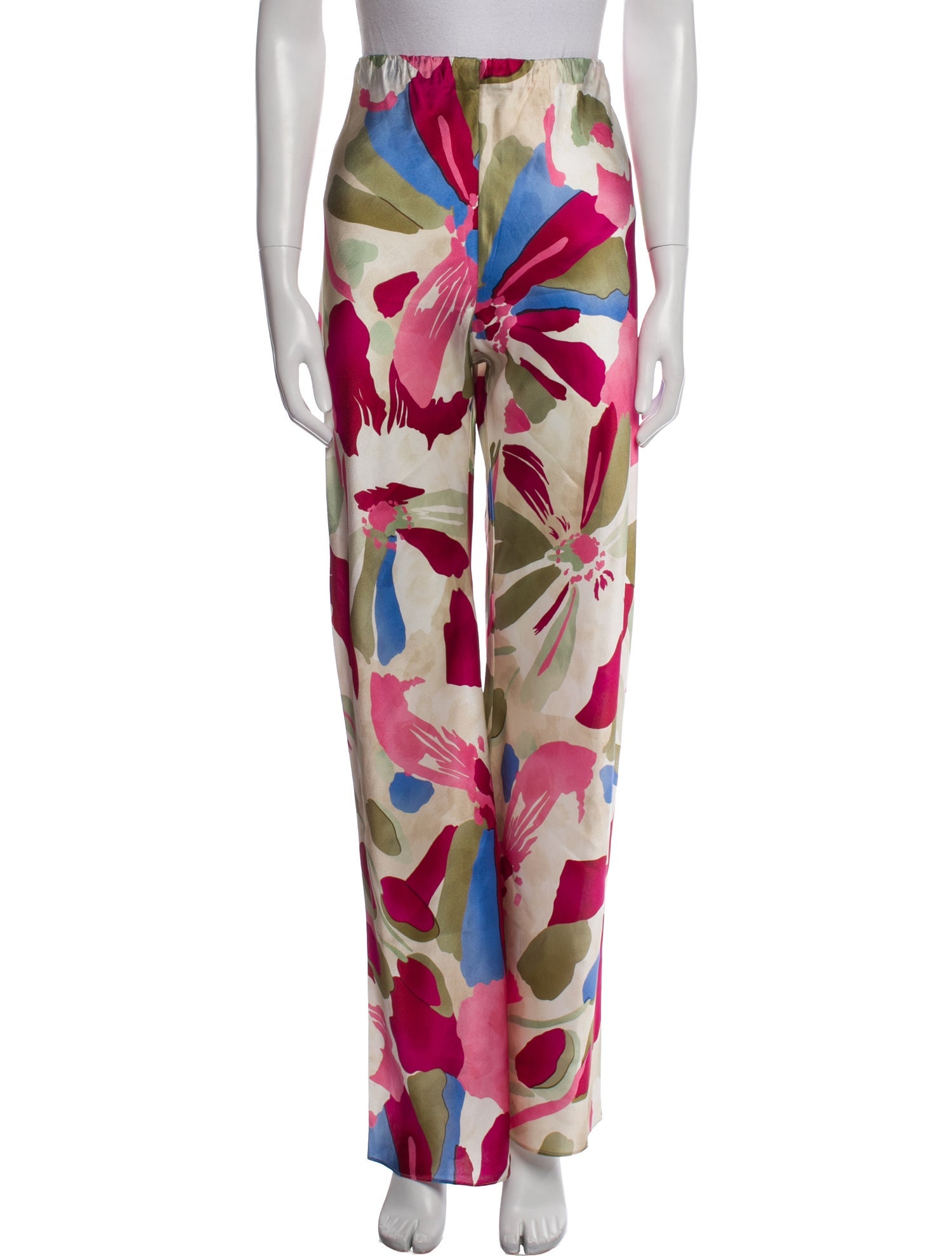 Cult Gaia Silk Printed Pajamas w/ Tags