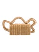 Cult Gaia Wicker Top Handle Bag