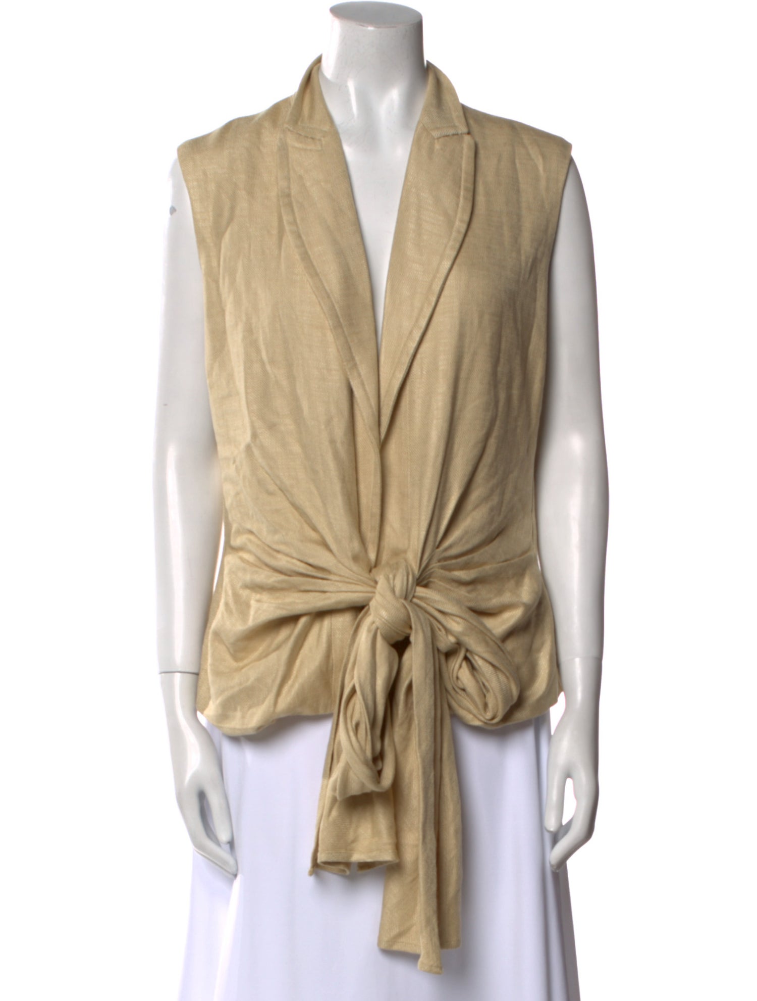 Cult Gaia V-Neck Sleeveless Blouse