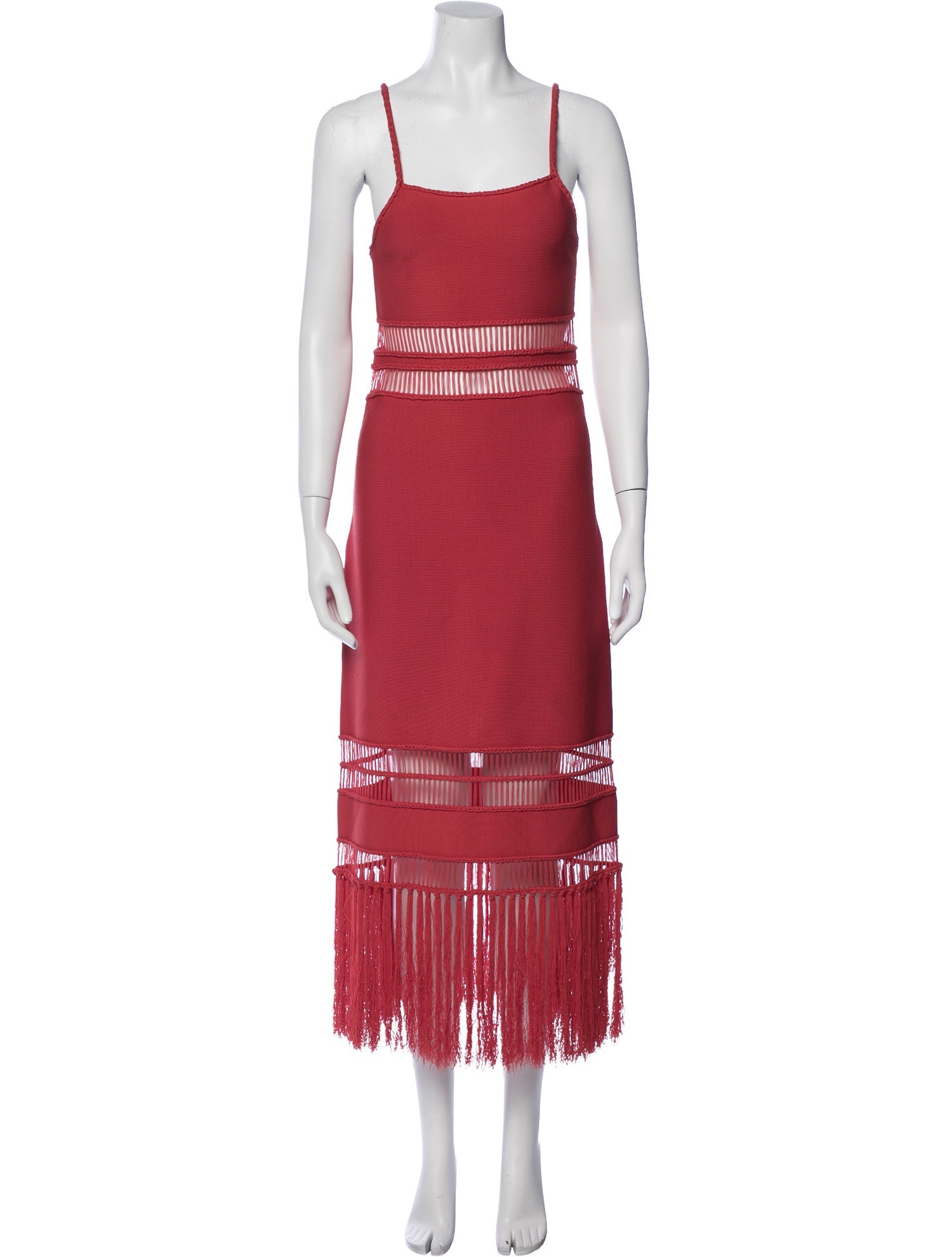 Cult Gaia Square Neckline Long Dress