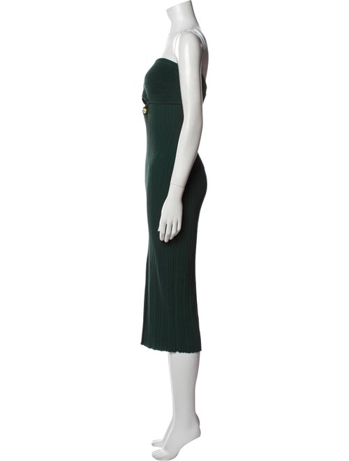 Cult Gaia Strapless Knee-Length Dress
