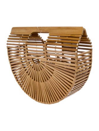 Cult Gaia Bamboo Top Handle Bag