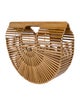 Cult Gaia Bamboo Top Handle Bag
