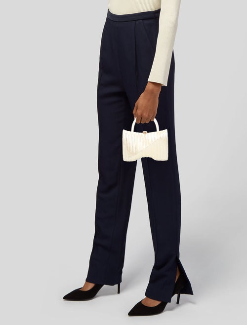 Cult Gaia Acrylic Top Handle Bag