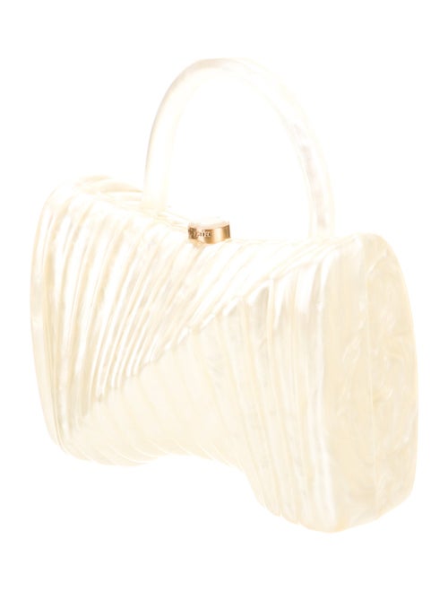 Cult Gaia Acrylic Top Handle Bag