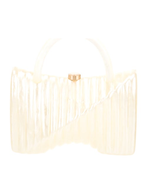 Cult Gaia Acrylic Top Handle Bag