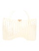 Cult Gaia Acrylic Top Handle Bag
