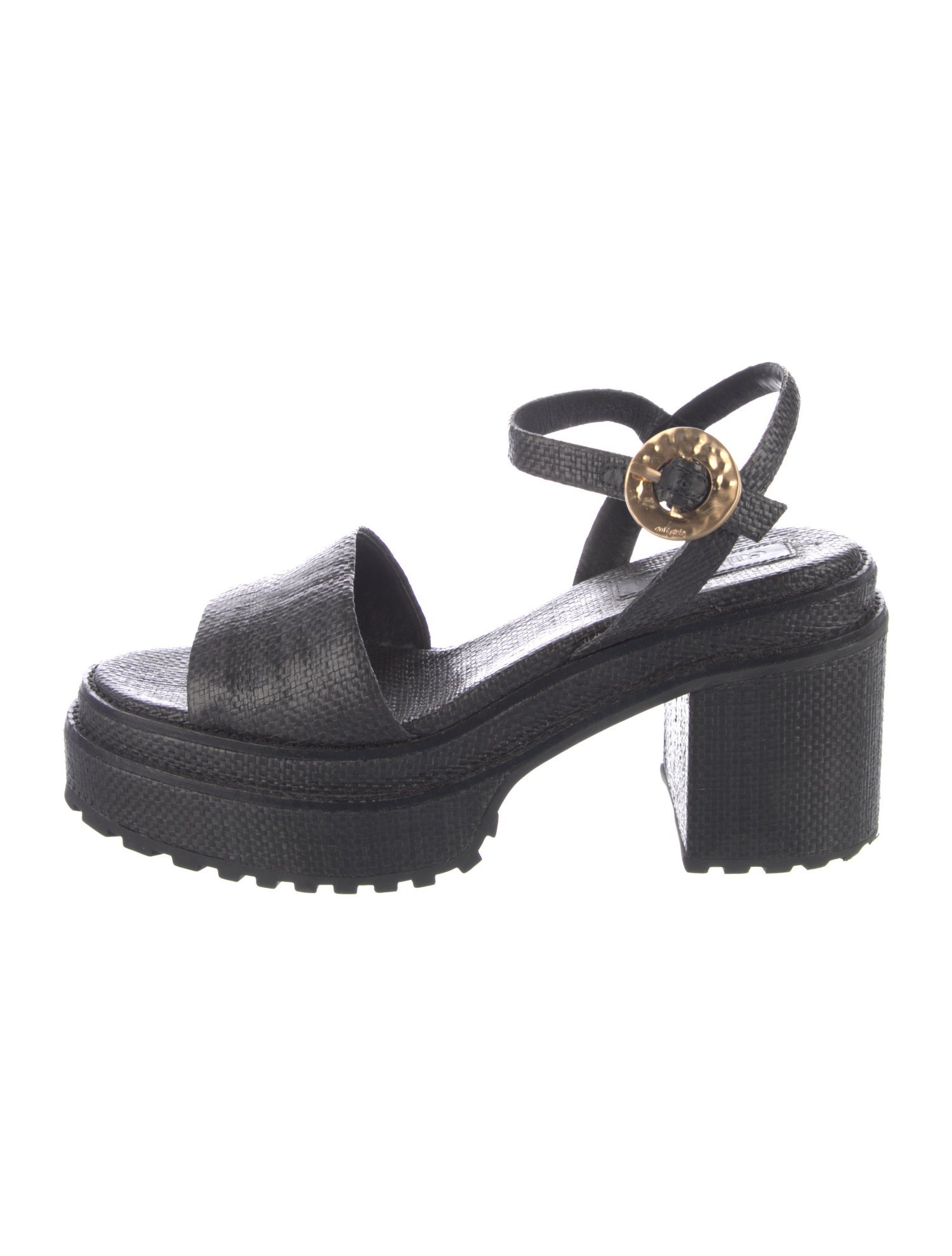 Cult Gaia Straw Espadrilles