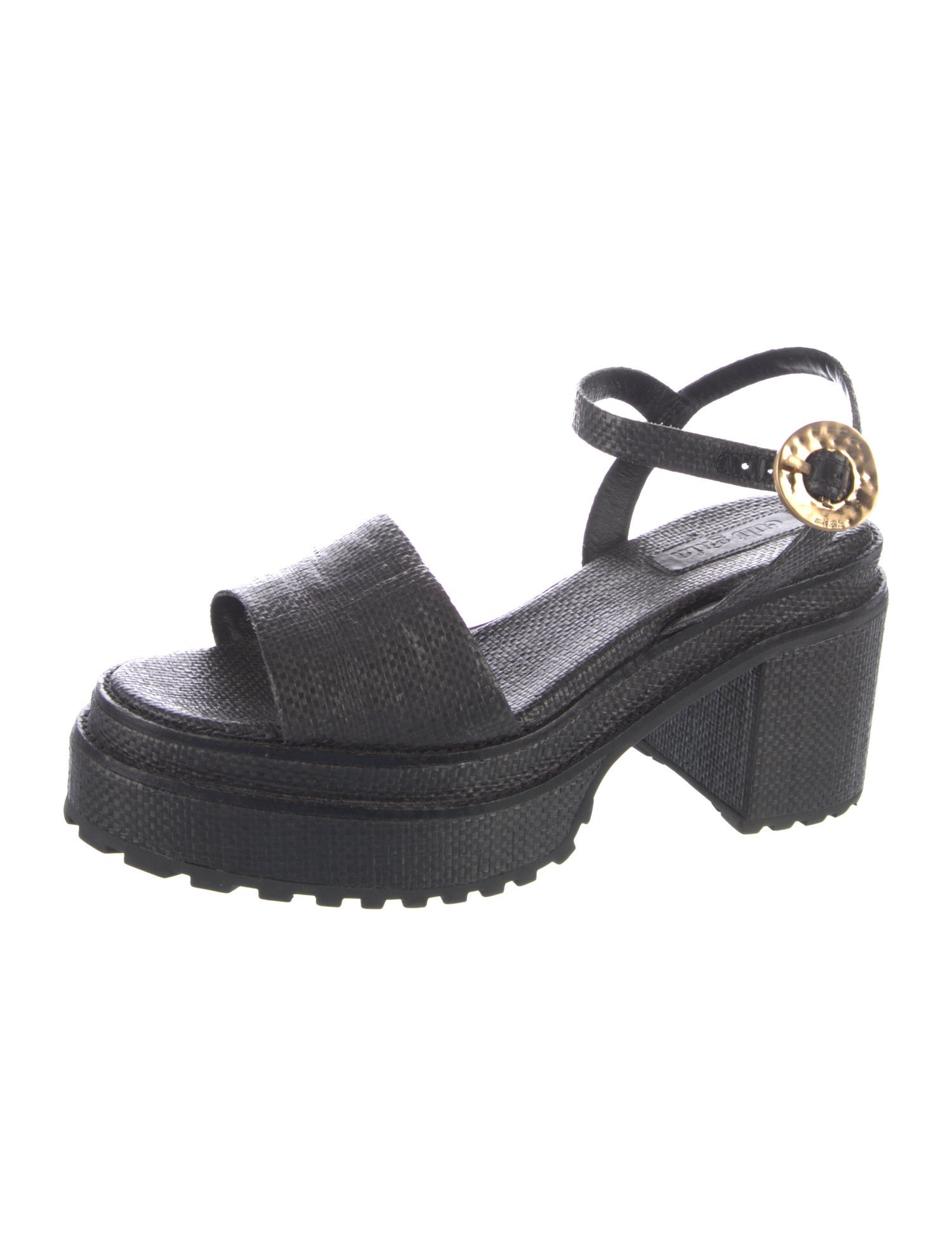 Cult Gaia Straw Espadrilles