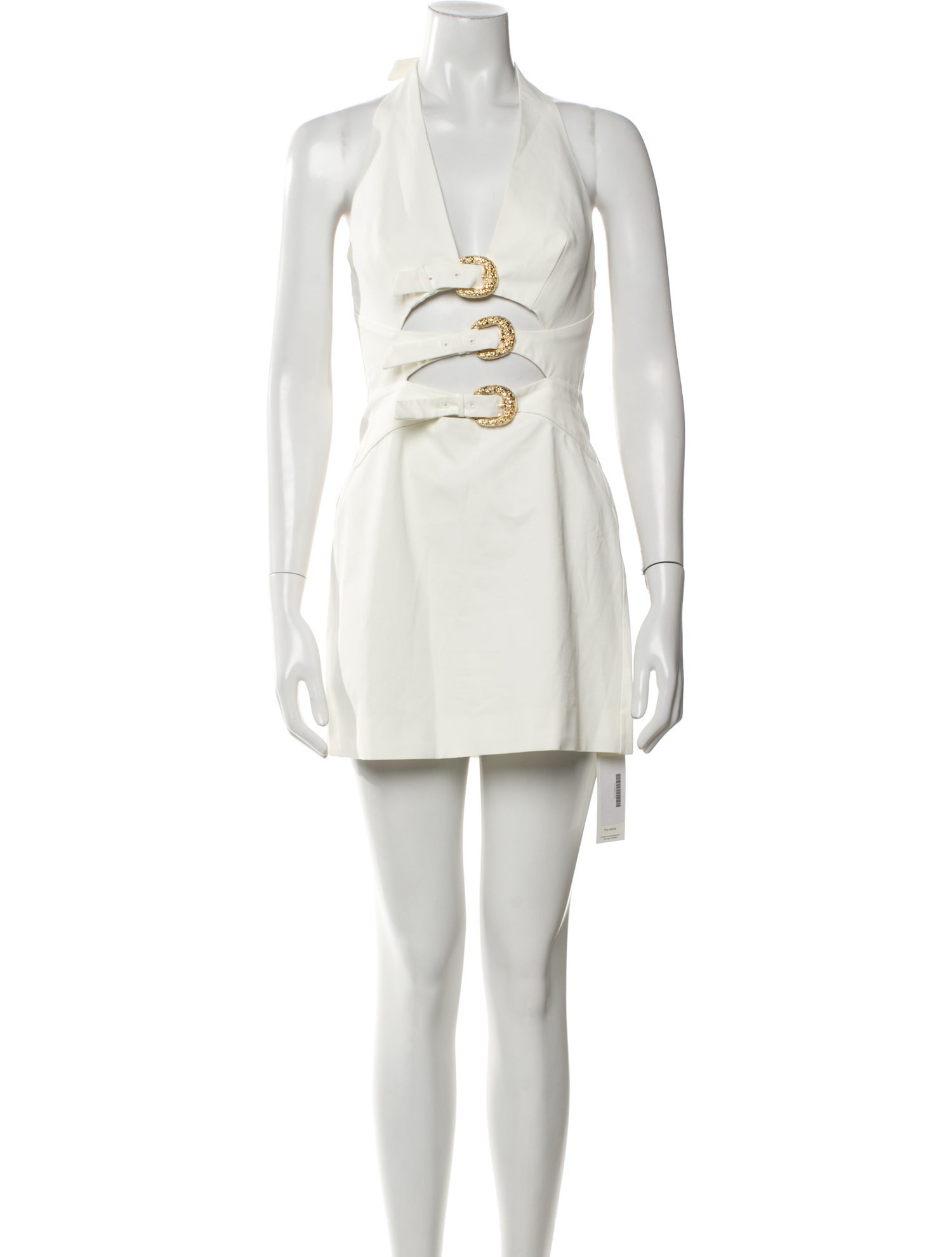 Cult Gaia V-Neck Mini Dress