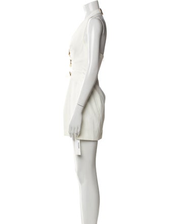 Cult Gaia V-Neck Mini Dress