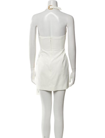 Cult Gaia V-Neck Mini Dress