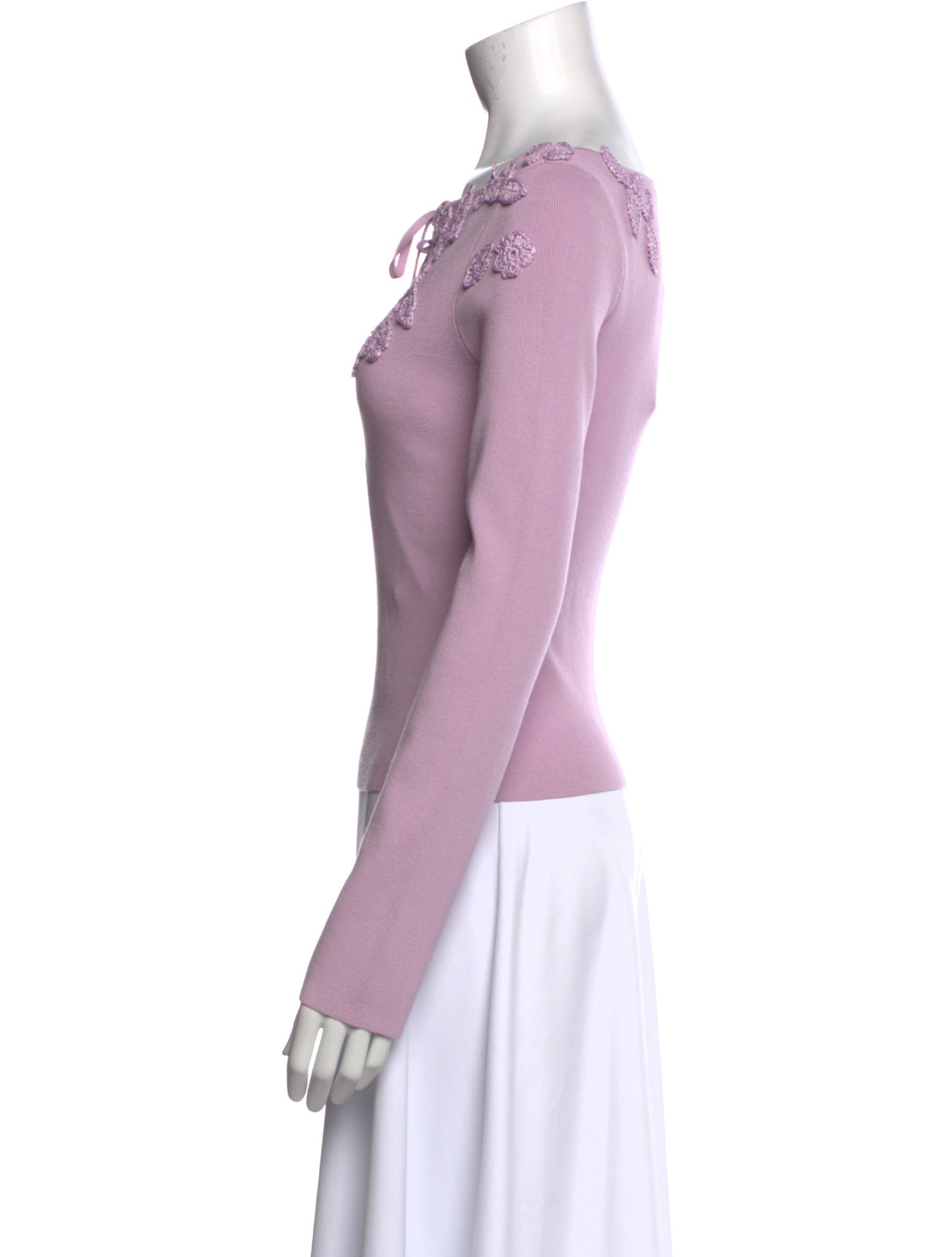 Cult Gaia Scoop Neck Long Sleeve Top w/ Tags