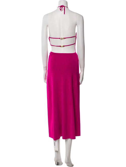 Cult Gaia Halterneck Midi Length Dress