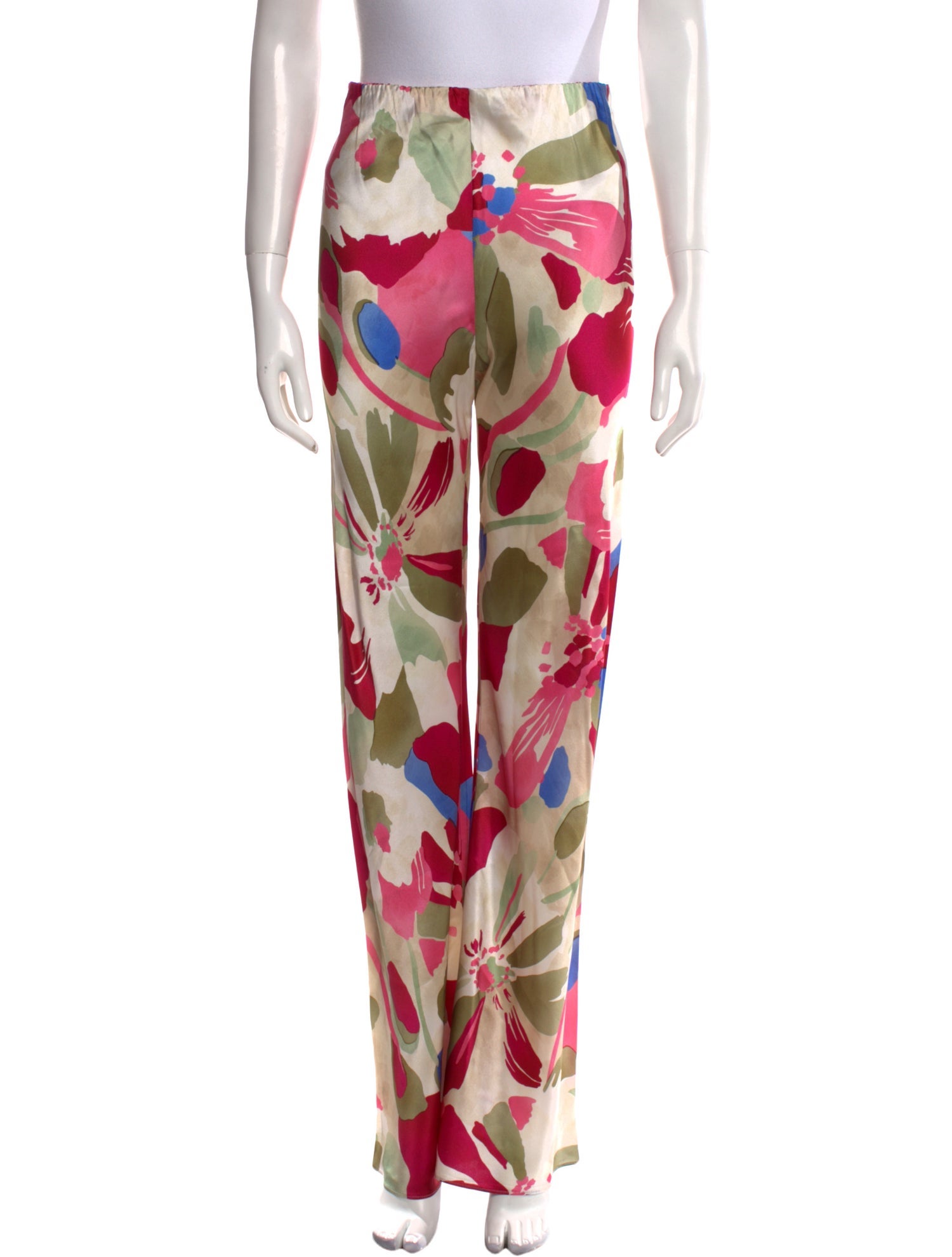 Cult Gaia Silk Wide Leg Pants