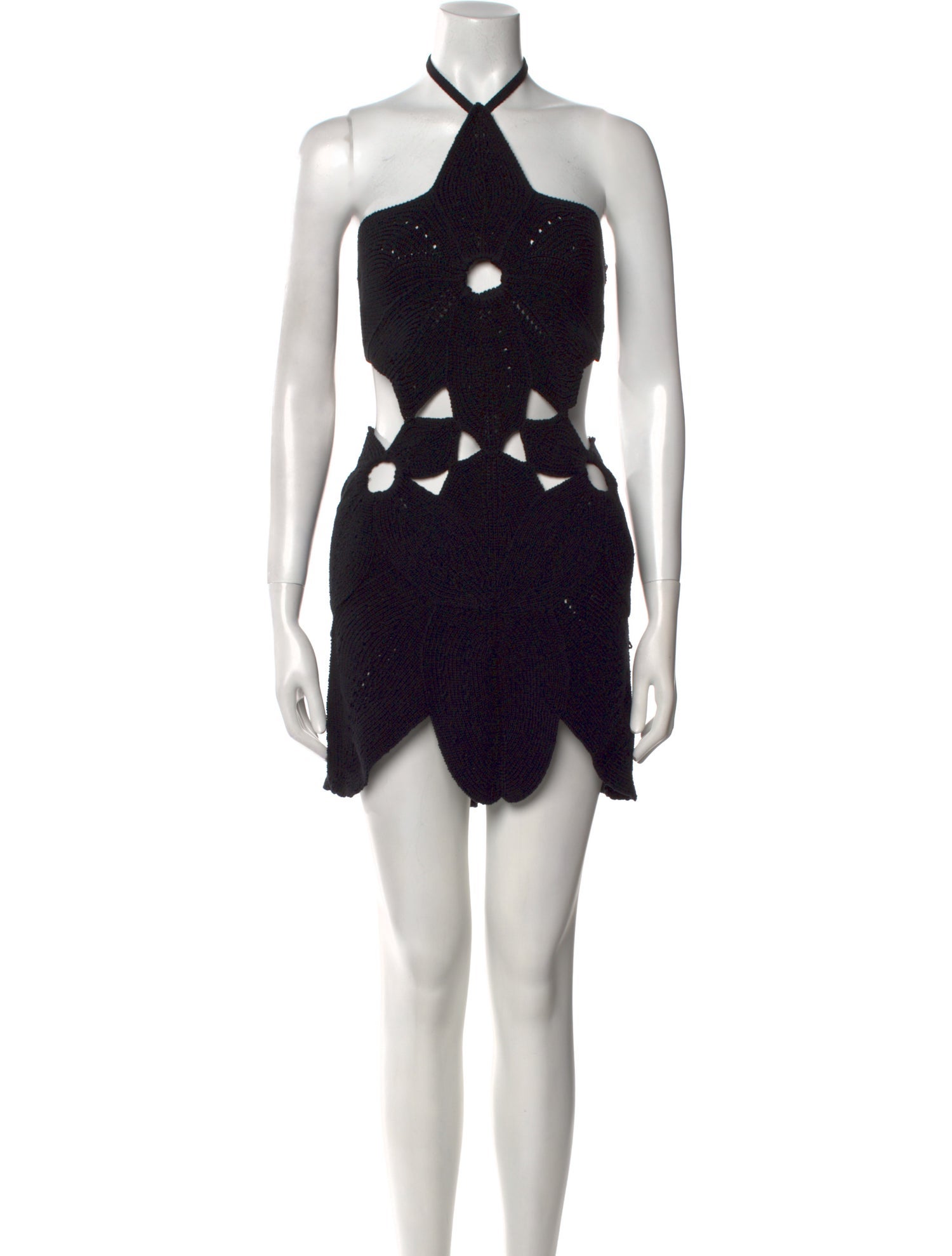 Cult Gaia Crochet Mini Dress