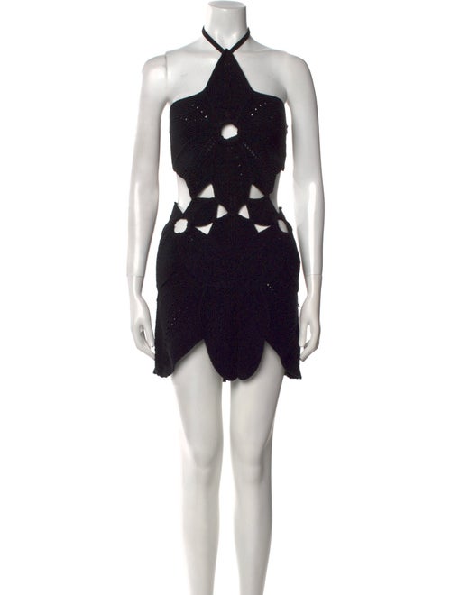 Cult Gaia Crochet Mini Dress