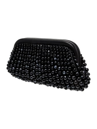 Cult Gaia Leather Minaudière