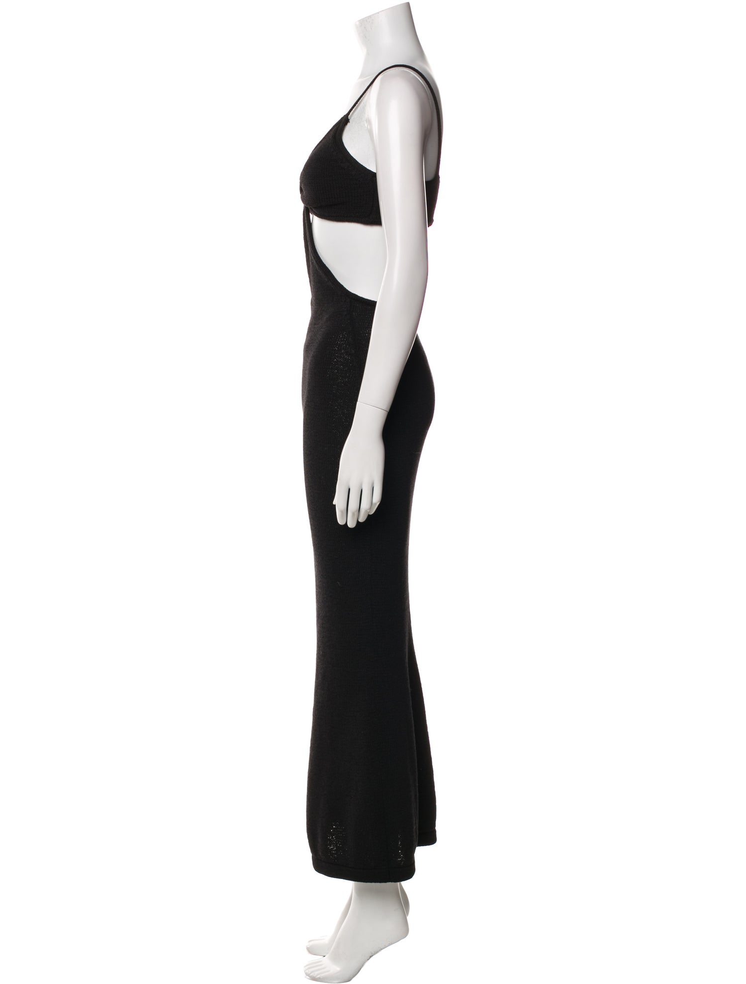 Cult Gaia V-Neck Long Dress