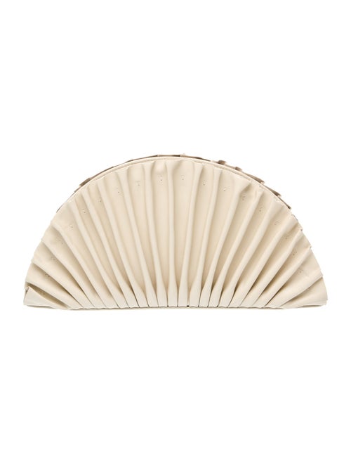 Cult Gaia Leather Clutch