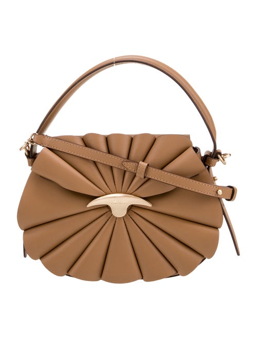 Cult Gaia Leather Shoulder Bag