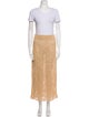 Cult Gaia Virgin Wool Crochet Trim Skirt Set