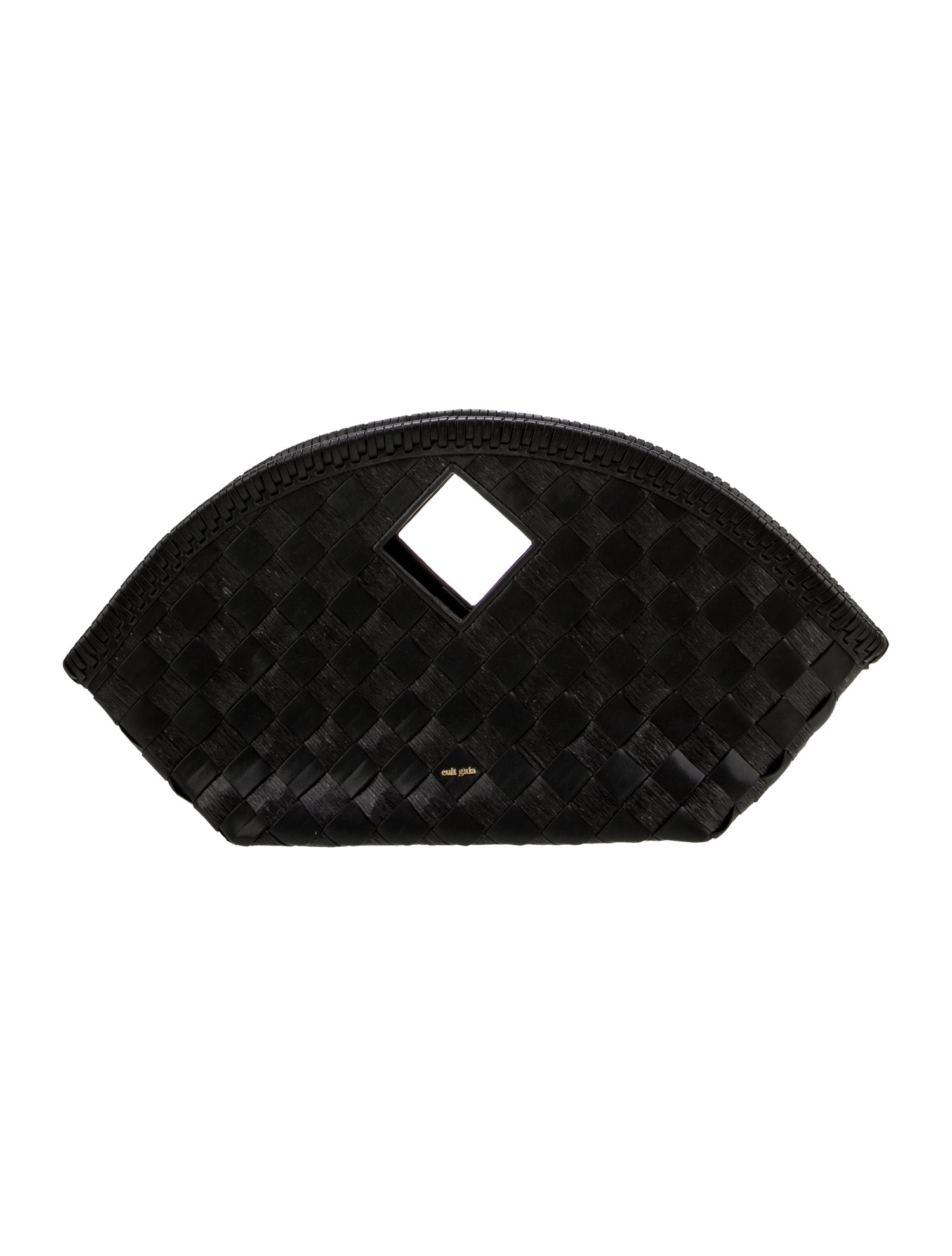 Cult Gaia Leather Top Handle Bag