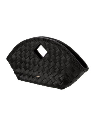 Cult Gaia Leather Top Handle Bag