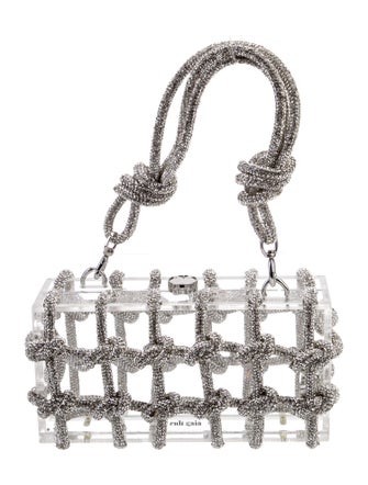 Cult Gaia Crystal Top Handle Bag