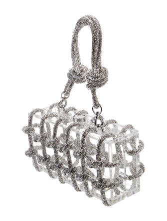 Cult Gaia Crystal Top Handle Bag