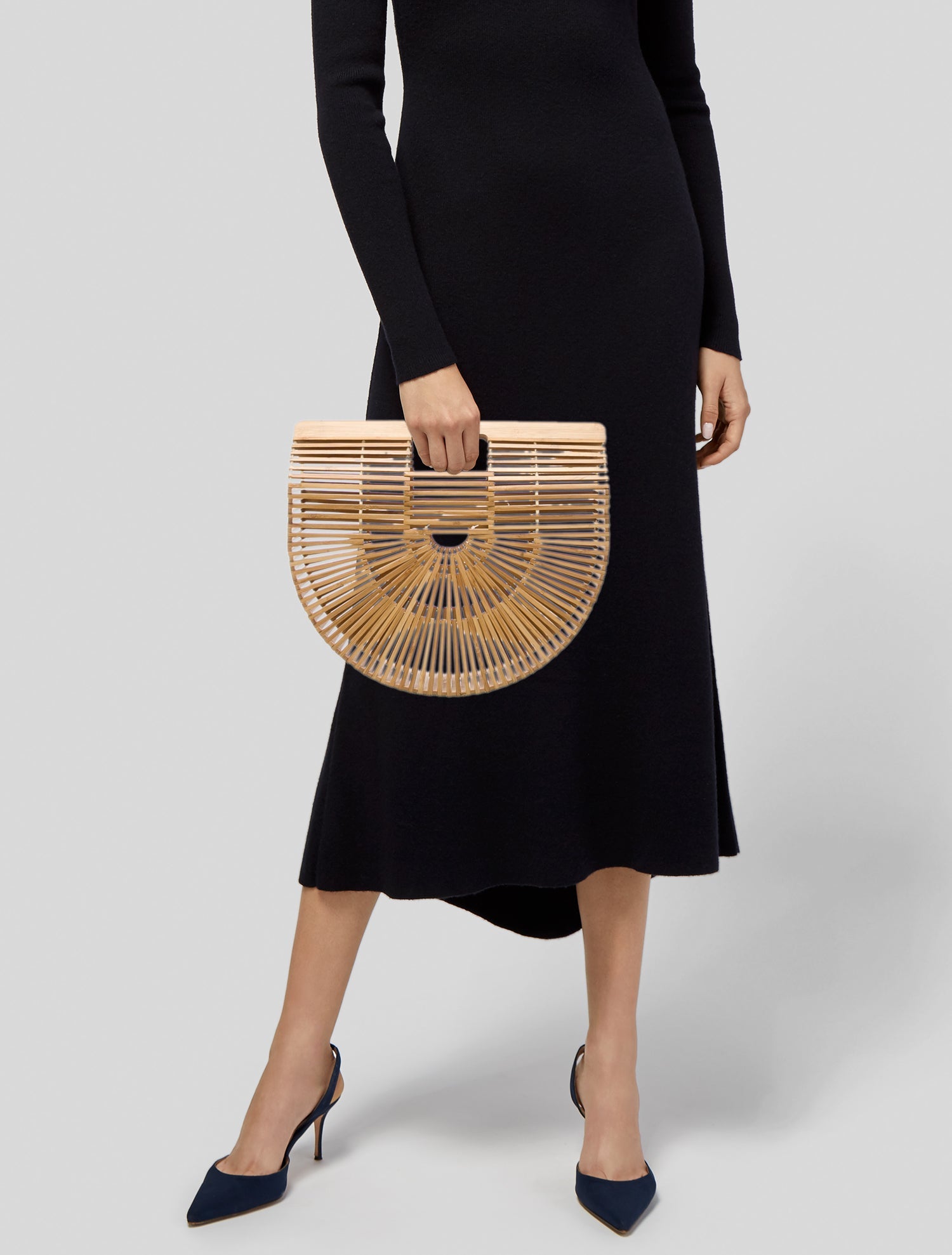 Cult Gaia Bamboo Top Handle Bag