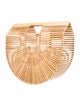 Cult Gaia Bamboo Top Handle Bag