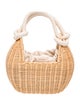 Cult Gaia Wicker Top Handle Bag